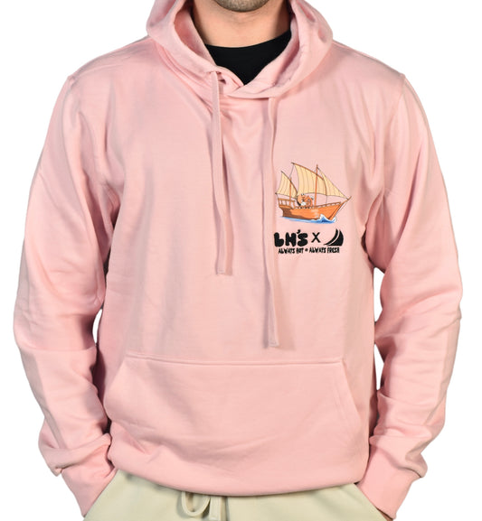 BoomsXLns Hoodie Pink